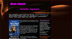 Desktop Screenshot of marie-chantal.se